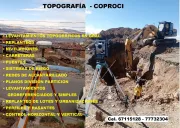 REALIZO SERVICIO DE TOPOGRAFÍA
