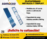 Plataforma Metálica Profesional para Andamios