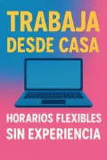 GRAN OPORTUNIDAD DE TRABAJO MEDIO TIEMPO CON O SIN EXPERIENCIA