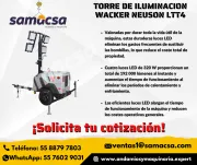 TORRE DE ILUMINACIÓN WACKER NEUSON LTT4 SAMACSA
