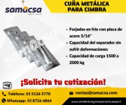 Sujeción Segura con Cuñas para Moños de Cimbra