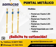 PUNTALES METALICOS PARA CIMBRA SAMACSA
