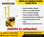 RODILLO COMPACTADOR CIPSA PR-8 SAMACSA
