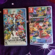 SMASH BROS Y MARIO KART 8