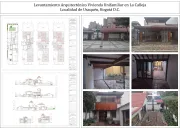 SE REALIZAN LEVANTAMIENTOS ARQUITECTÓNICOS