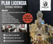 ¡EL MEJOR PLAN LICENCIA A TU DISPOSICIÓN!