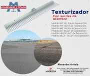 Texturizadores serdas de acero para concreto MARSHALLTOWN