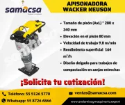 Apisonadora Wacker Neuson: Potencia sin límites
