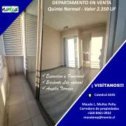 Vendo hermoso departamento en Quinta Normal