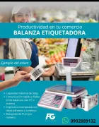 Balanza etiquetadora