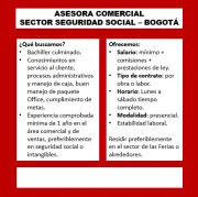Asesora comercial Bogotá