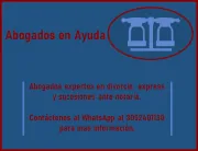 Abogados de Divorcios, Abogados en Ayuda