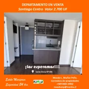 Santiago Centro Venta Depto. Ubicación y Seguridad
