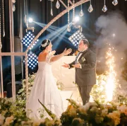 servicio de volcanes de pólvora fría para eventos en Cartagena