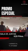 Renta de sala de juntas en Jardínes del Moral.