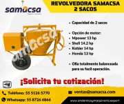 Revolvedora 2 Sacos Samacsa Alta Durabilidad