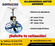 ¡Potencia y Precisión! Allanadora Mpower 36”