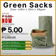 BRAND NEW IMPORTED SACKS / SAKO