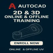 Master AutoCad 2D & 3D - Online & Offline Classes
