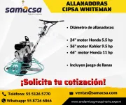 Allanadora CIPSA para Acabados Perfectos