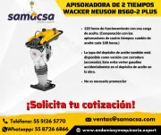 Apisonadora BS60-2 Plus ¡La Mejor del Mercado!