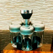 Condimenteros giratorios de 6