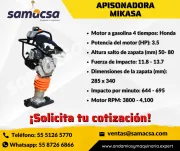 MT770 Mikasa: Máxima Fuerza en Compactación