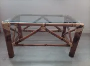 Mesa de centro de madera de Bambú