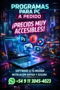 💻 "Programas a Pedido: Tu PC, Tu Estilo"