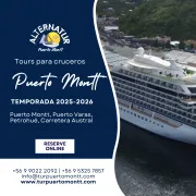 Tours y excursiones para cruceros en Puerto Montt