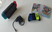 Consola Nitento Swich + 2 Joy-Con + 3 Juegos Originales