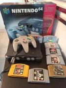Nintendo 64 COLECCIONISTA - Caja Original + 8 Juegos Premium - Pack Completo