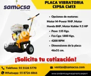 CIPSA CM13: Potencia y Precisión en Compactación