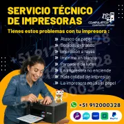 Reparación de Impresoras en Chincha alta