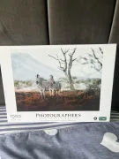 1000 Piece Zebra Wildlife Puzzle