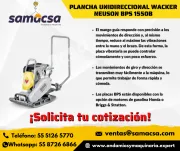 Placa Wacker Neuson BPS 1550 B Unidireccional