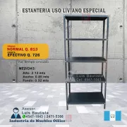 ESTANTERÍA METÁLICA EURO USO LIVIANO