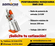 Perfora con Precisión Total: Husqvarna DMS 240