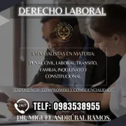 ⚖️ DR. MIGUEL RAMOS - JUSTICIA Y DERECHO LABORAL 💼🏛️