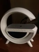 Lámpara,cargador inalámbrico de iPhone y parlante led-LUO