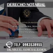 📑 DR. MIGUEL RAMOS - ASESORÍA Y DERECHO NOTARIAL ⚖️