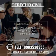 ⚖️ DR. MIGUEL RAMOS - ASESORÍA LEGAL CIVIL ⚖️