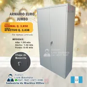 ARMARIO OFFICE JUMBO CON CHAPA DE MANECILLA.