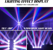 Alquiler Spider LED 8×15W RGBW