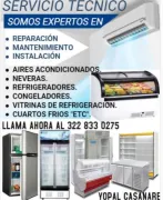 Reparación y mantenimiento de Aires acondicionados