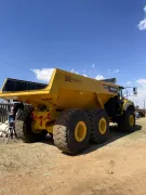 Articulated dump truck