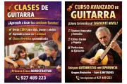 Lecciones de canto , guitarra bajo, ukelele