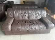 Juego de sofás en cuero