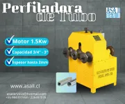 Máquina Perfiladora de Tubos | Para Redondos y Cuadrados