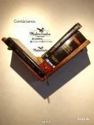 Soporte de pared para libros